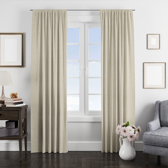 Fabric curtain monophonic Fonluk Canvas V-196 брюле, фото 2