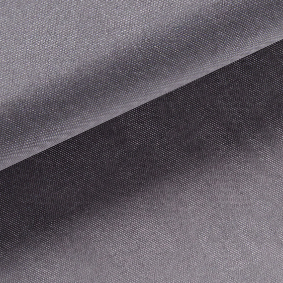 Ткань портьерная однотонная Фонлук Canvas, шторная ткань, ткань для штор, шторы, портьеры, гардины, ткань гардинная V-340 темно сіра, фото 3