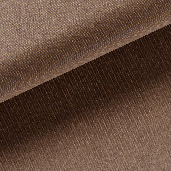 Тканина портьєрна однотонна Фонлук Canvas, шторна тканина, тканина для штор, штори, портьєри, гардіни, тканина для гардин V-193 какао, фото 3