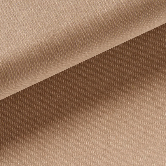 Тканина портьєрна однотонна Фонлук Canvas, шторна тканина, тканина для штор, штори, портьєри, гардіни, тканина для гардин V-200 темний беж, фото 3