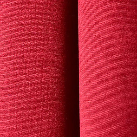 Ткань портьерная однотонная Фонлук Canvas, шторная ткань, ткань для штор, шторы, портьеры, гардины, ткань гардинная V-197 бордо, фото 3
