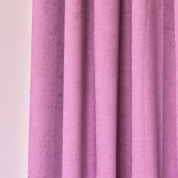 Fabric curtain monophonic Fonluk Canvas V-110 ліловий, фото 2