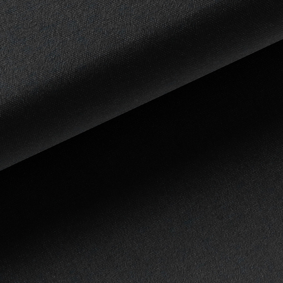 Fabric curtain monophonic Fonluk Canvas V-194 чорна, фото 3