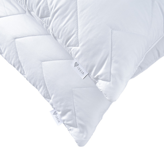 Набор подушек 2 шт 50х70 см акционный из переработанного волокна білий, фото 5