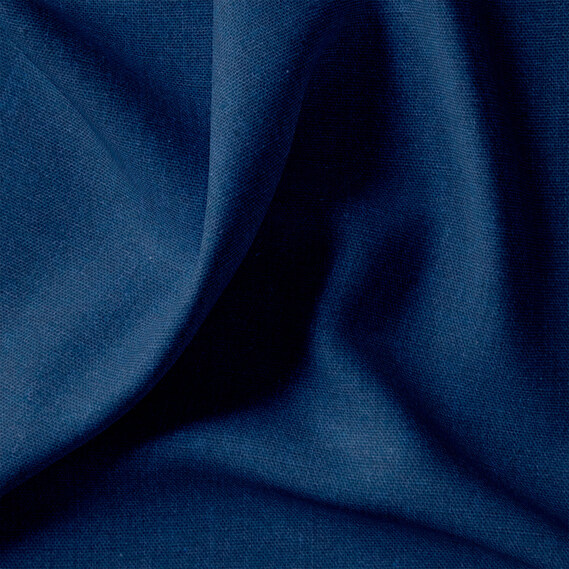 Тканина льон Вілена синій, фото 2