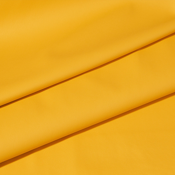Тканина шкіра штучна Classic жовта, фото 1