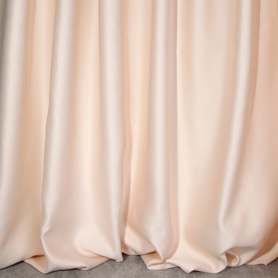 Ткань портьерная однотонная Блекаут V-135 крем, фото 1