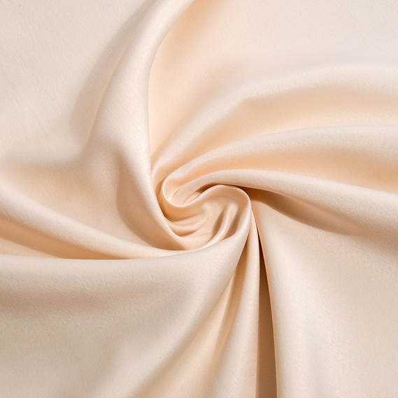 Ткань портьерная однотонная Блекаут V-135 крем, фото 2