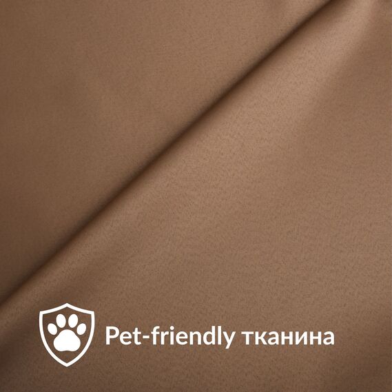 Ткань портьерная Блекаут Blackout 300 см 270 гр/м2 шторная ткань, ткань для штор, шторы, портьеры, эффект затемнения V-128 мол шоколад, фото 3