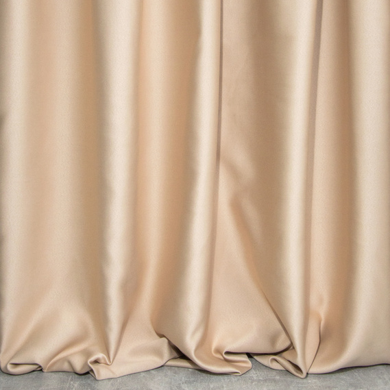 Тканина портьєрна Блекаут Blackout 300 см 270 гр/м2 шторна тканина, тканина для штор, штори, портьєри, ефект затемнення V-6 пісок, фото 1