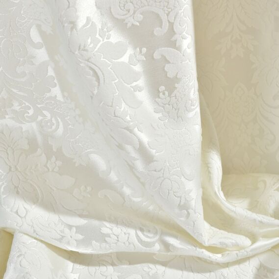 Тканина портьєрна жакардова Артеміда luda-01 V-E0993 молоко, фото 2