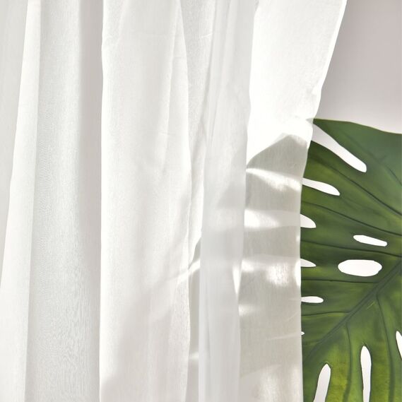 Тюль однотонний батист LEGO V-N01 молоко, фото 1