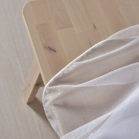 Тюль сетка Leon V-001 біла, фото 2 Тюль сетка Leon V-001 біла, фото 2