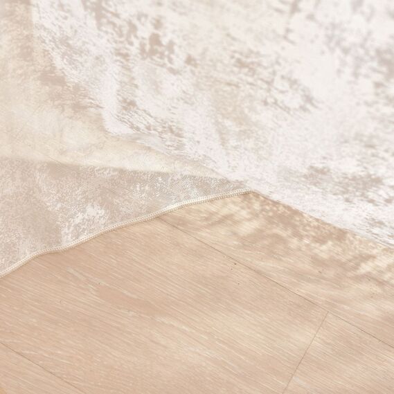 Тюль жакард MELISA мармур V-01 молоко, фото 2 Тюль жакард MELISA мармур V-01 молоко, фото 2