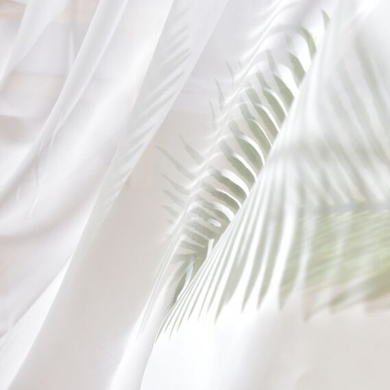 Тюль однотонный Krep Ізольда V-1010 біла, фото 1 Тюль однотонный Krep Ізольда V-1010 біла, фото 1