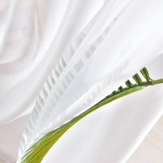 Тюль однотонный Krep Ізольда V-1010 біла, фото 5 Тюль однотонный Krep Ізольда V-1010 біла, фото 5