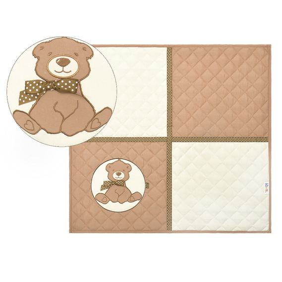 Килимок дитячий Кроха Ведмедик ТM PAPAELLA 55х55 см, фото 1