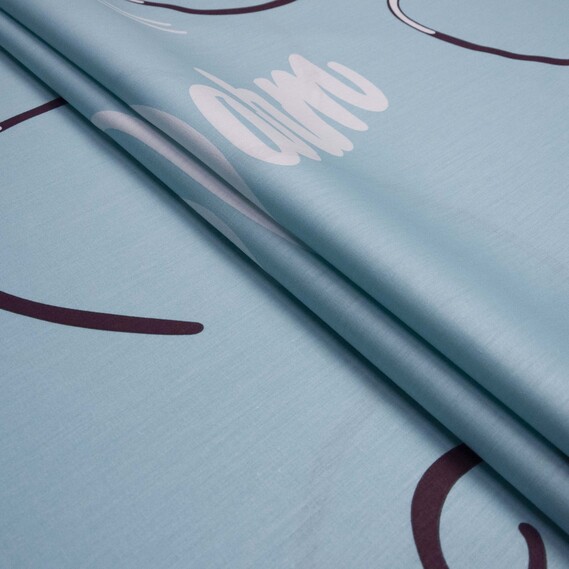 SATIN fabric S-116B Warm м`ята, фото 1 SATIN fabric S-116B Warm м`ята, фото 1