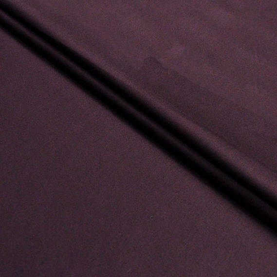 Тканина бавовна сатин для постільної білизни, натуральна тканина, постільна білизна 120 гр/м2 S-096B однотон темна слива, фото 1