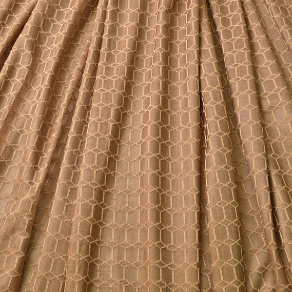 Тюль жаккард Melisa Калейдоскоп V-H2489 какао, фото 1 Тюль жаккард Melisa Калейдоскоп V-H2489 какао, фото 1