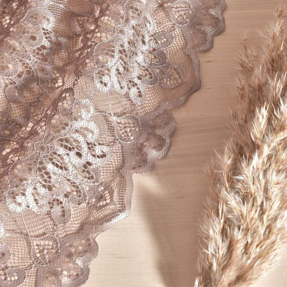 Тюль жакард Камелія V-H1917 кава, фото 4 Тюль жакард Камелія V-H1917 кава, фото 4