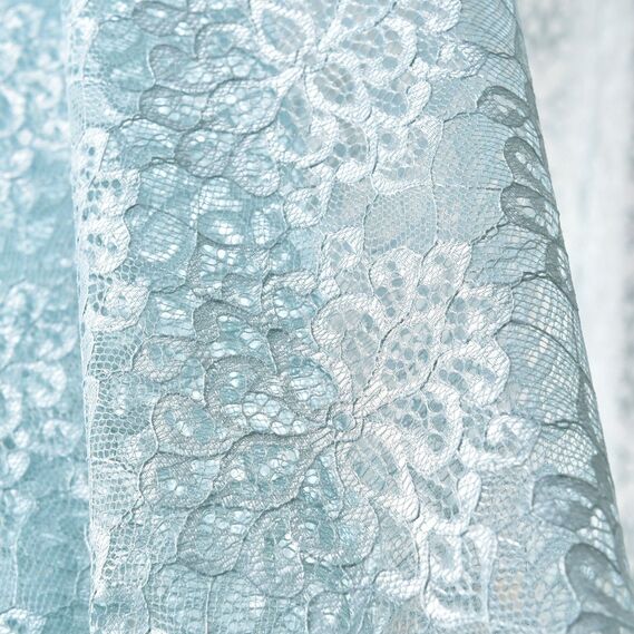 Тюль жаккард Камелия V-Y2409 м`ята, фото 2 Тюль жаккард Камелия V-Y2409 м`ята, фото 2