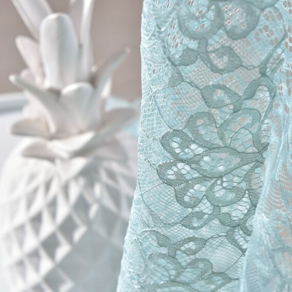 Тюль жаккард Камелия V-Y2409 м`ята, фото 3 Тюль жаккард Камелия V-Y2409 м`ята, фото 3