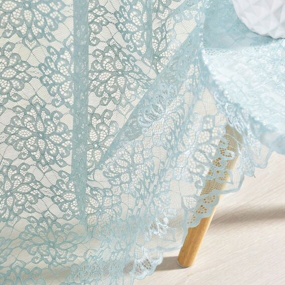 Тюль жаккард Камелия V-Y2409 м`ята, фото 4 Тюль жаккард Камелия V-Y2409 м`ята, фото 4