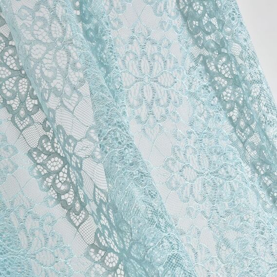 Тюль жаккард Камелия V-Y2409 м`ята, фото 5 Тюль жаккард Камелия V-Y2409 м`ята, фото 5