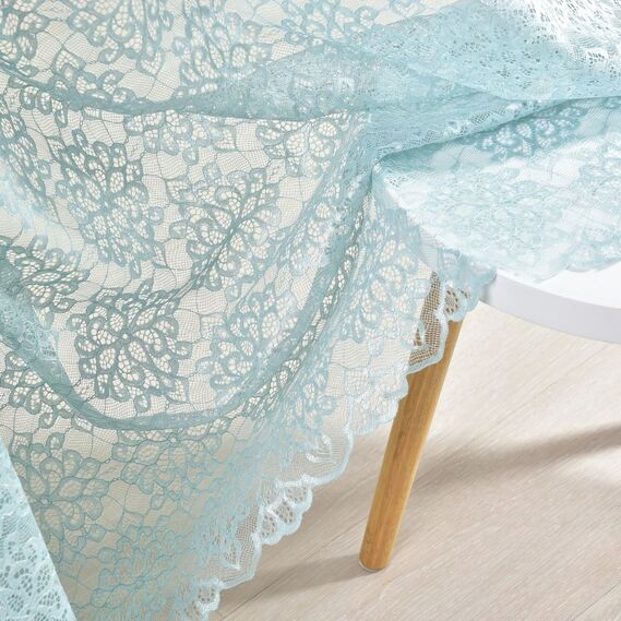 Тюль жаккард Камелия V-Y2409 м`ята, фото 7 Тюль жаккард Камелия V-Y2409 м`ята, фото 7