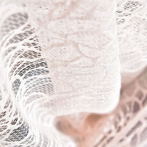 Тюль жаккард Джена  V-P4238 пудра, фото 7 Тюль жаккард Джена  V-P4238 пудра, фото 7