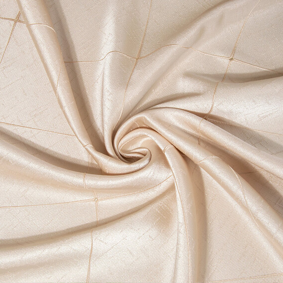 Тканина портьєрна жакардова Нео V-110 крем, фото 2 Тканина портьєрна жакардова Нео V-110 крем, фото 2