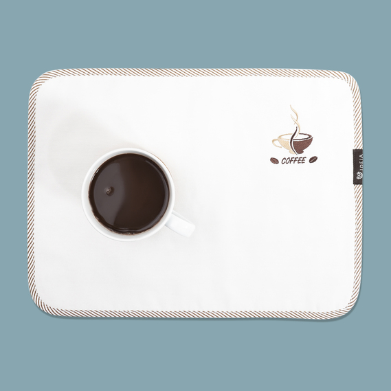 Підтарілочник ТМ IDEIA 30х40 см молоко, фото 1 Підтарілочник ТМ IDEIA 30х40 см молоко, фото 1