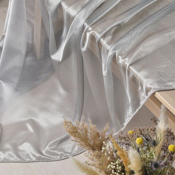 Тюль сітка однотонний Ege V-301 сіра, фото 1