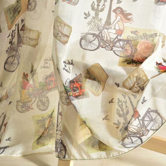 Тюль-батист ПРОГУЛЯНКА V-03C, фото 5 Тюль-батист ПРОГУЛЯНКА V-03C, фото 5