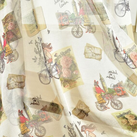 Тюль-батист ПРОГУЛЯНКА V-03C, фото 6 Тюль-батист ПРОГУЛЯНКА V-03C, фото 6