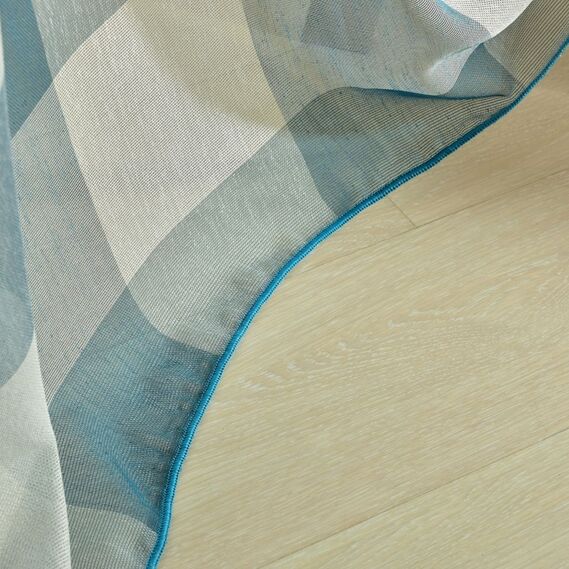 Тюль мішковина Квадрат V-07 мор хвиля, фото 6 Тюль мішковина Квадрат V-07 мор хвиля, фото 6