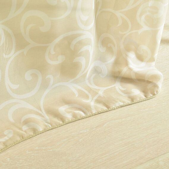 Тюль-вуаль ЗАВИТОК V-05 беж, фото 2 Тюль-вуаль ЗАВИТОК V-05 беж, фото 2