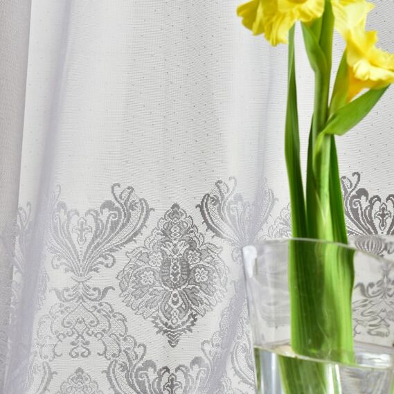 Тюль-гіпюр MELISA V-S0793 сіра, фото 1 Тюль-гіпюр MELISA V-S0793 сіра, фото 1