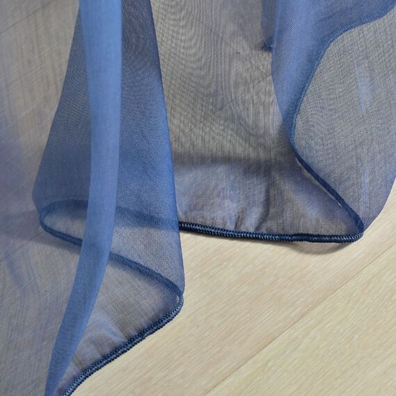 Тюль батист Деграде V-8 синя, фото 4