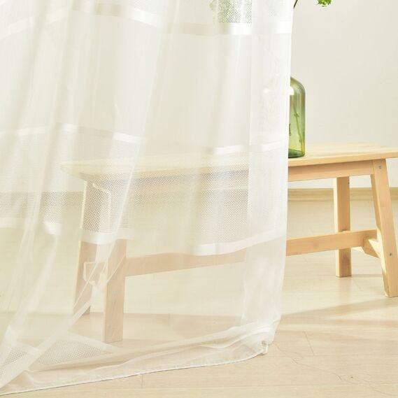 Тюль марлевка Chanal V-01 молоко, фото 3 Тюль марлевка Chanal V-01 молоко, фото 3