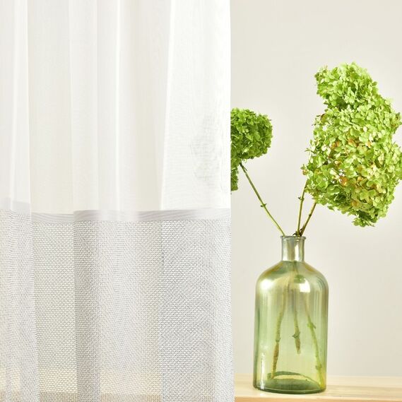 Тюль набивной рогожка Ayda V-110 сіра, фото 2 Тюль набивной рогожка Ayda V-110 сіра, фото 2