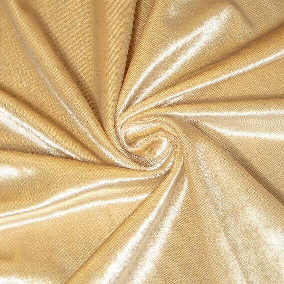 Ткань портьерная однотонная Бархат Roma V-10597 беж, фото 2