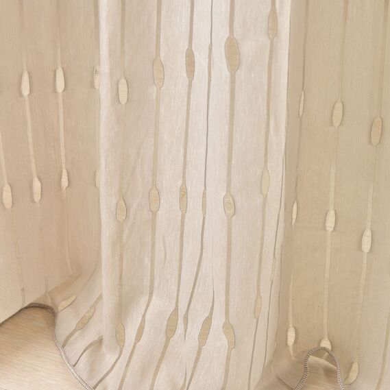 Тканина тюль однотонний батист Freedom V-106 сіра, фото 2 Тканина тюль однотонний батист Freedom V-106 сіра, фото 2