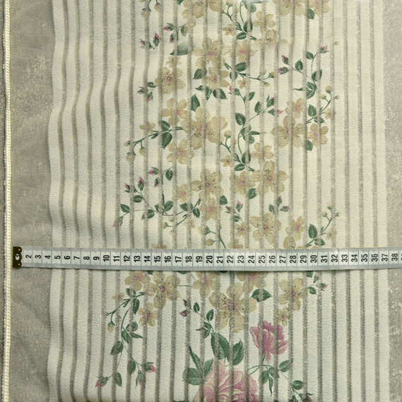 Тюль сетка набивной Арион полоса V-808 фрез, фото 2 Тюль сетка набивной Арион полоса V-808 фрез, фото 2