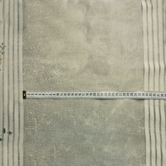 Тюль сетка набивной Арион полоса V-808 фрез, фото 3