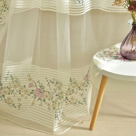 Тюль сетка набивной Арион полоса V-808 фрез, фото 4