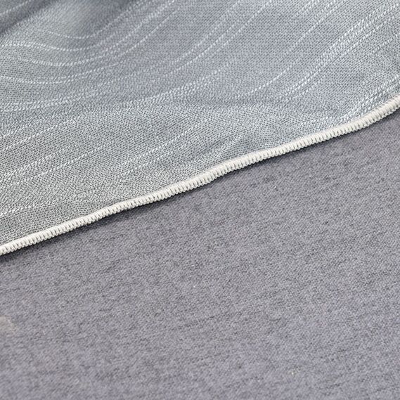 Тюль набивний рогожка Orest V-01 сіра, фото 3 Тюль набивний рогожка Orest V-01 сіра, фото 3