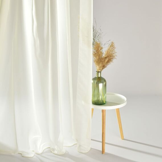 Органза шелк Блеск V-1011 молоко, фото 1 Органза шелк Блеск V-1011 молоко, фото 1