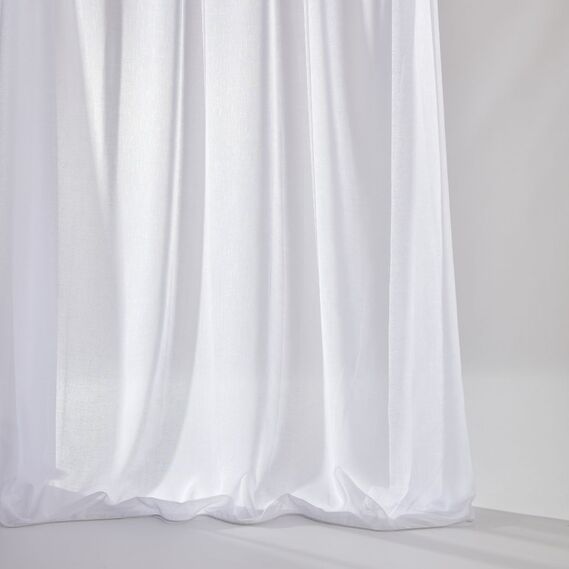 Тюль марлевка однотонный Кет V-100 beyaz, фото 2 Тюль марлевка однотонный Кет V-100 beyaz, фото 2